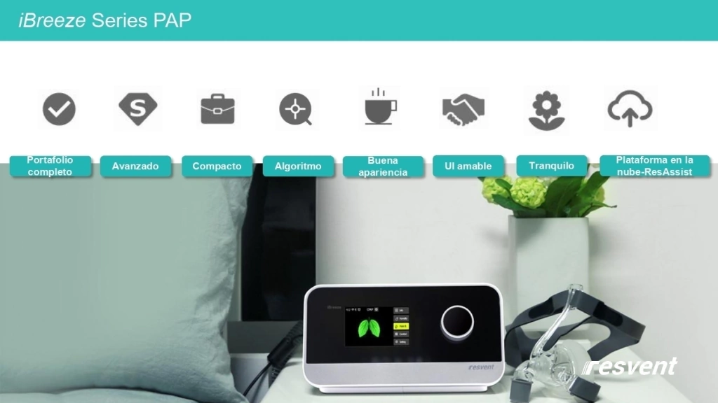 CPAP Modelo Ibreeze 20C Marca Resvent
