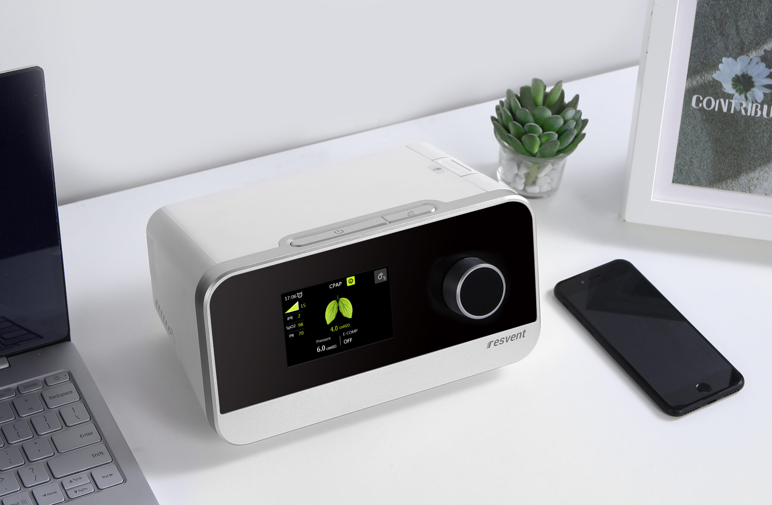 CPAP Modelo Ibreeze 20C Marca Resvent - Imagen 5